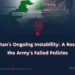 Pakistan’s Ongoing Instability: A Result of the Army’s Failed Policies