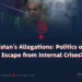 Pakistan’s Allegations: Politics or an Escape from Internal Crises?