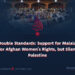 OIC’s Double Standards: Support for Malala, Concern for Afghan Women’s Rights, but Silence on Palestine