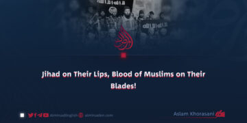 Jihad on Their Lips, Blood of Muslims on Their Blades!