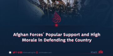 Afghan Forces’ Popular Support and High Morale in Defending the Country