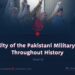 The Reality of the Pakistani Military Regime Throughout History