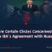 Why Are Certain Circles Concerned About the IEA’s Agreement with Russia?