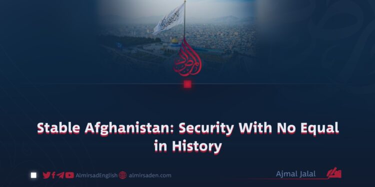 Stable Afghanistan: Security With No Equal in History
