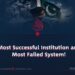 The Most Successful Institution and the Most Failed System!